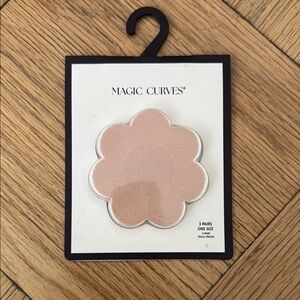 Magic Curves Disposable Pasties in Nude